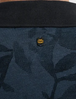 PME Legend polo's PPSS2504851 Donker Blauw Discount