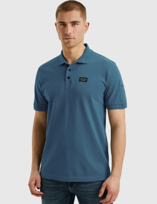 PME Legend polo's PPSS2502899 Blauw Discount