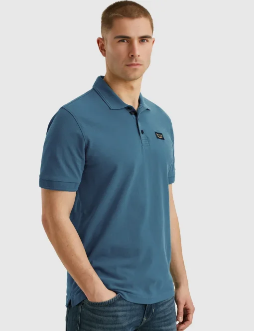 PME Legend polo's PPSS2502899 Blauw Discount