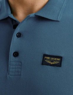 PME Legend polo's PPSS2502899 Blauw Discount