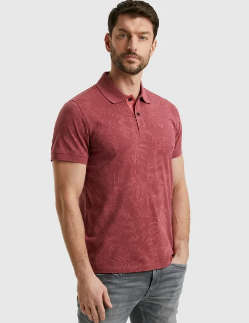 PME Legend polo's PPSS2503859 Zacht roze Fashion