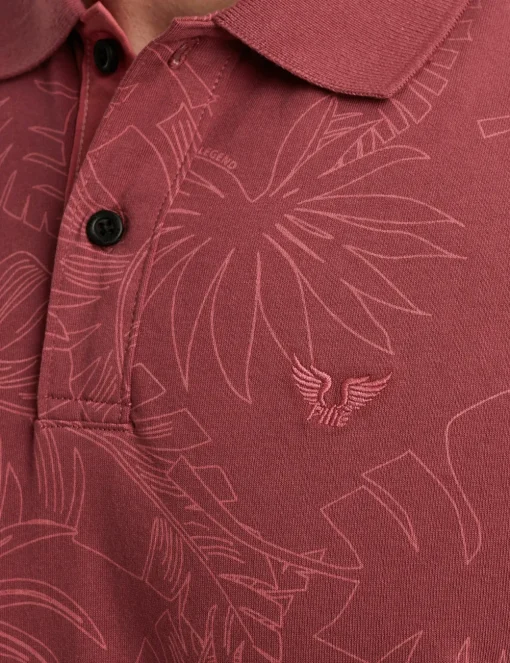 PME Legend polo's PPSS2503859 Zacht roze Fashion