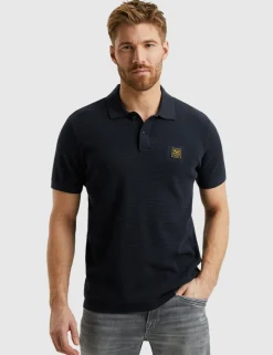 PME Legend polo's PPSS2502853 Donker Blauw Sale