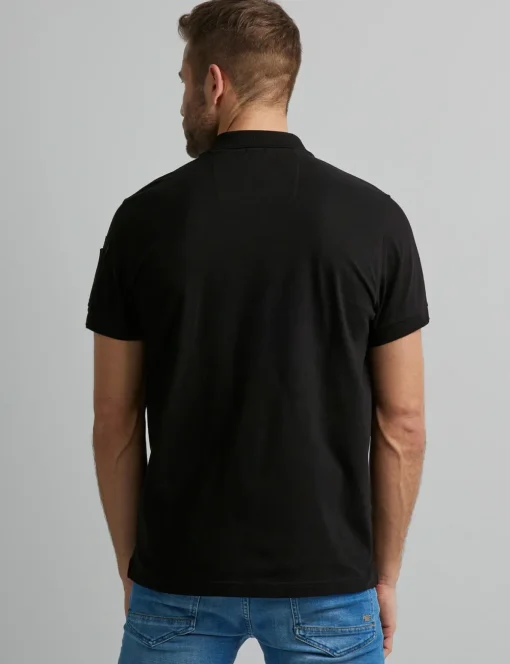 PME Legend polo's Regular Fit PPSS0000861 Zwart Outlet