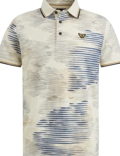 PME Legend polo's Tailored Fit PPSS2406893 Ecru Clearance