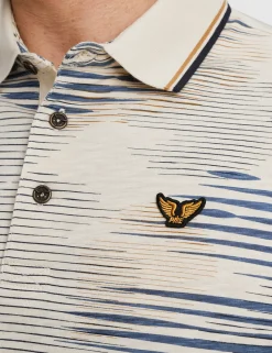 PME Legend polo's Tailored Fit PPSS2406893 Ecru Clearance