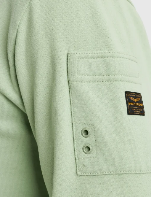 PME Legend sweater PSW2411482 Groen Outlet