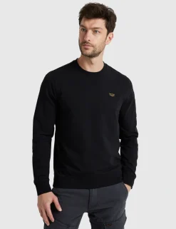 PME Legend sweater Regular Fit PLS0000431 Zwart Online