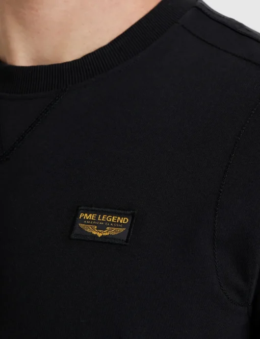 PME Legend sweater Regular Fit PLS0000431 Zwart Online