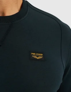 PME Legend sweater Regular Fit PLS0000431 Donker Blauw Online