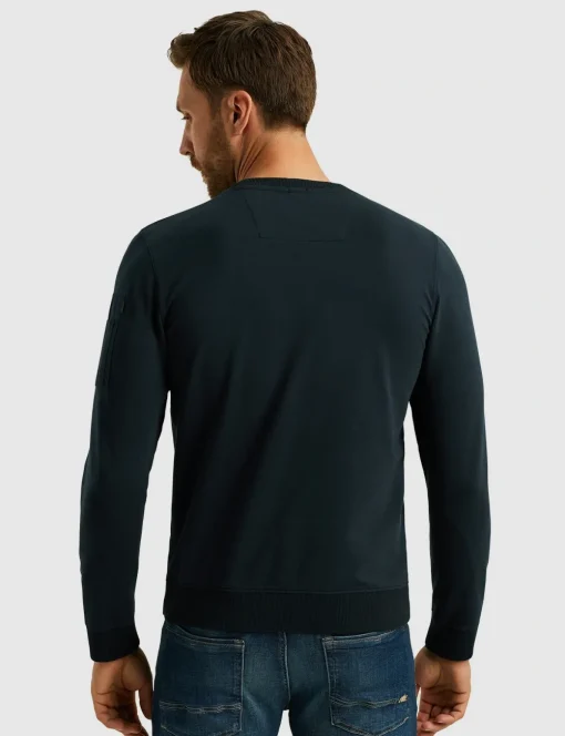 PME Legend sweater Regular Fit PLS0000431 Donker Blauw Online
