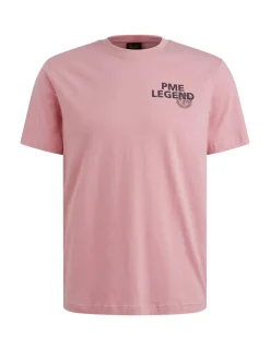 PME Legend t-shirts PTSS2505571 Zacht roze Fashion