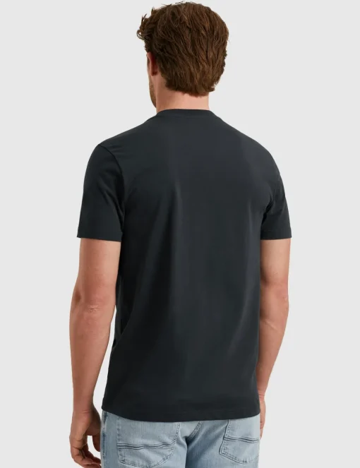PME Legend t-shirts PTSS2505572 Donker Blauw Discount