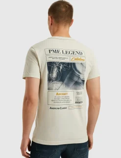 PME Legend t-shirts PTSS2506577 Offwhite Hot