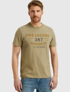 PME Legend t-shirts PTSS2506552 Taupe Outlet
