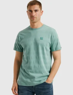 PME Legend t-shirts PTSS2505573 Licht Blauw New