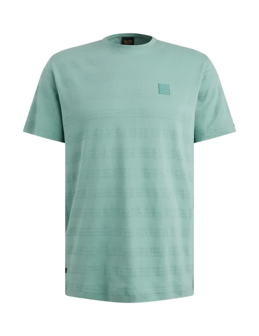 PME Legend t-shirts PTSS2505573 Licht Blauw New