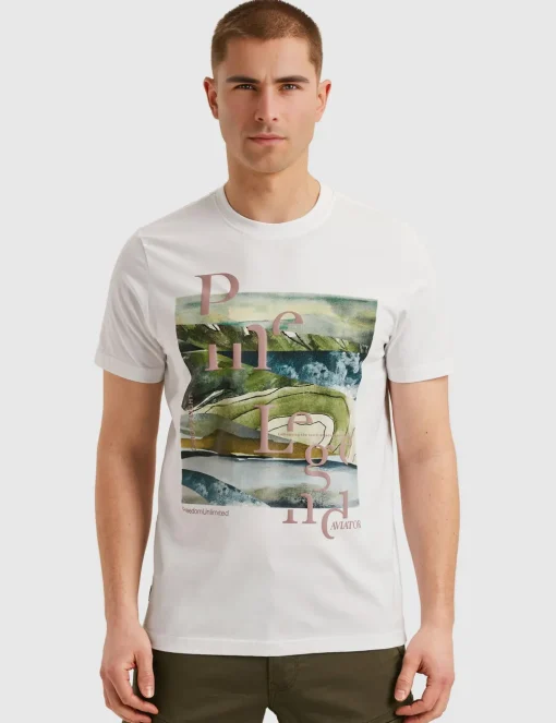PME Legend t-shirts PTSS2505572 Wit Online