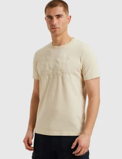PME Legend t-shirts PTSS2504592 Khaky beige Best