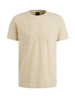 PME Legend t-shirts PTSS2504592 Khaky beige Best