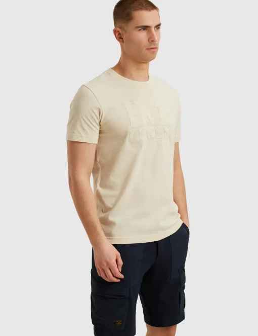 PME Legend t-shirts PTSS2504592 Khaky beige Best