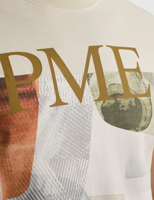 PME Legend t-shirts PTSS2504587 Khaky beige Online