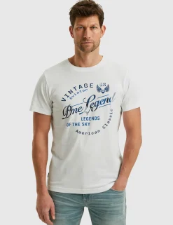 PME Legend t-shirts PTSS2504596 Wit Clearance