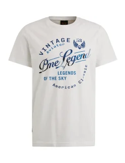 PME Legend t-shirts PTSS2504596 Wit Clearance