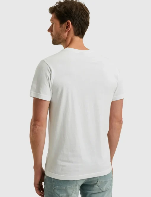 PME Legend t-shirts PTSS2504596 Wit Clearance