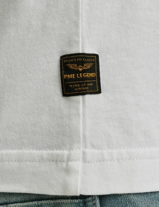 PME Legend t-shirts PTSS2504596 Wit Clearance
