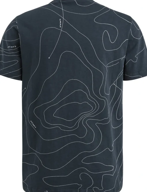 PME Legend t-shirts PTSS2502561 Licht Blauw Fashion