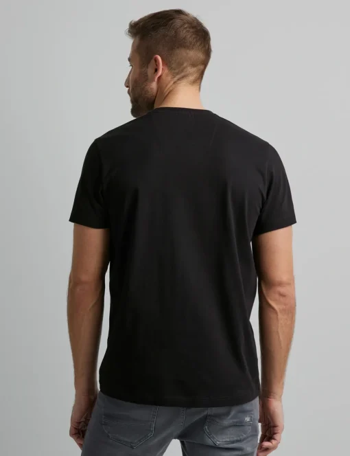 PME Legend t-shirts Regular Fit PTSS0000555 Zwart Sale