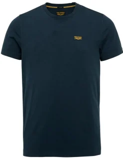 PME Legend t-shirts Regular Fit PTSS0000555 Donker Blauw Fashion