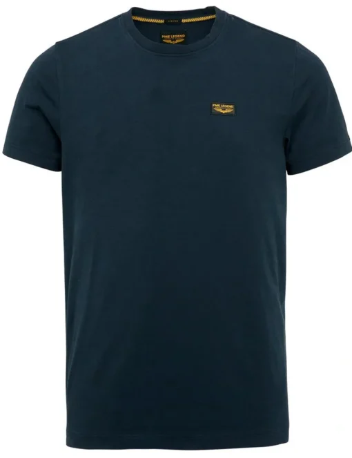 PME Legend t-shirts Regular Fit PTSS0000555 Donker Blauw Fashion