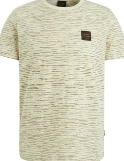 PME Legend t-shirts Tailored Fit PTSS2406592 Ecru Sale