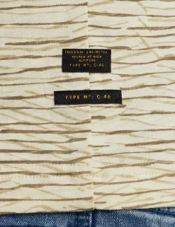 PME Legend t-shirts Tailored Fit PTSS2406592 Ecru Sale