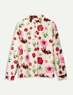 Pom blouse SP9083 Wit Fashion