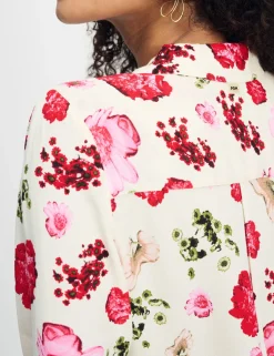Pom blouse SP9083 Wit Fashion