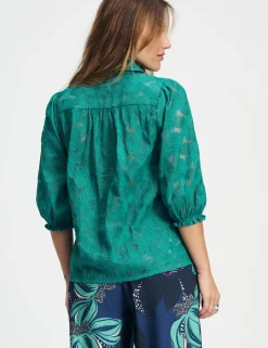 Pom blouse SP9224 Licht Groen Outlet