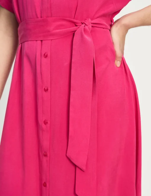 Pom jurk SP9227 Roze Hot