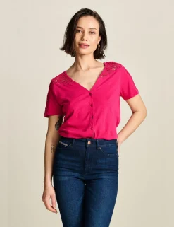 Pom t-shirts SP9031 Bordeaux Fashion