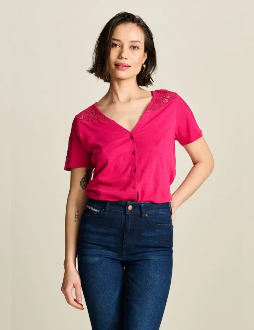 Pom t-shirts SP9031 Bordeaux Fashion