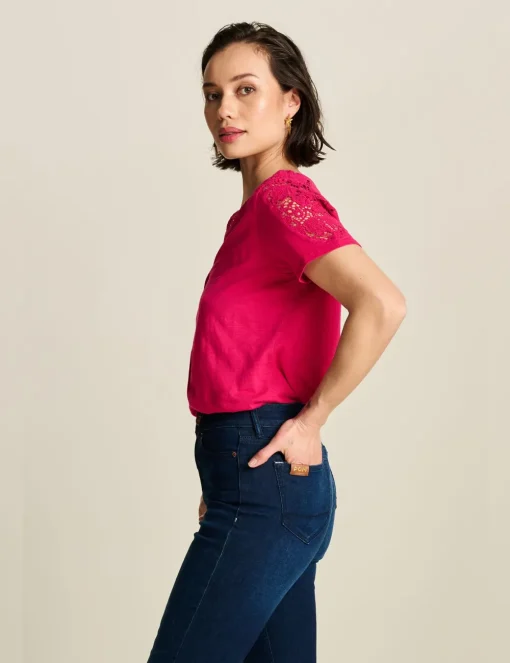 Pom t-shirts SP9031 Bordeaux Fashion