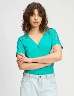 Pom t-shirts SP9220 Licht Groen Fashion