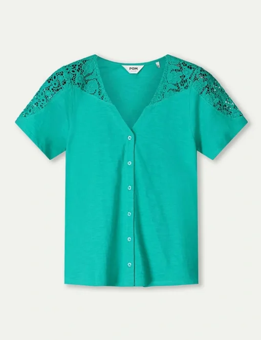 Pom t-shirts SP9220 Licht Groen Fashion
