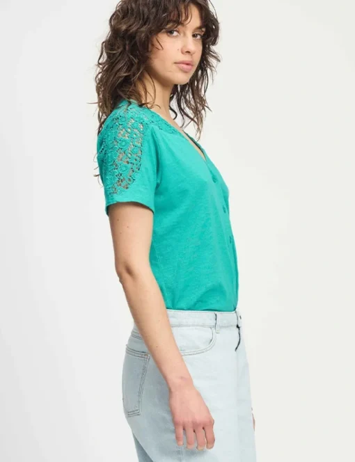 Pom t-shirts SP9220 Licht Groen Fashion