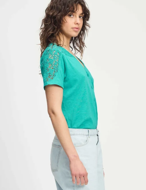 Pom t-shirts SP9220 Licht Groen Fashion