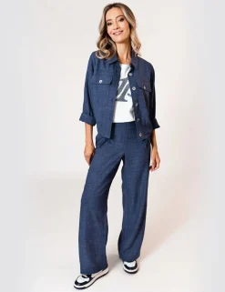 Poools blazer 513124 Donker Blauw Clearance