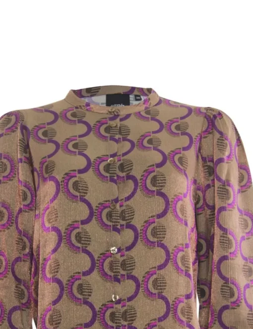 Poools blouse 333205 Licht Bruin Clearance
