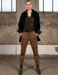 Poools blouse 233229 Zwart New